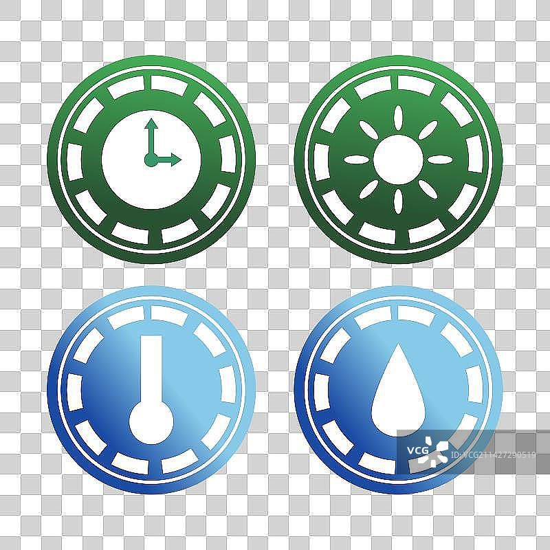 植物生长环境条件元素图片素材