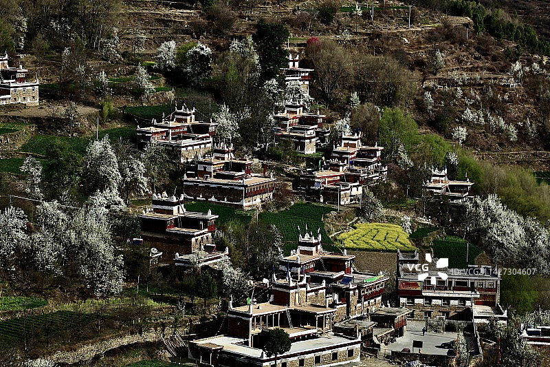 丹巴甲居藏寨图片素材