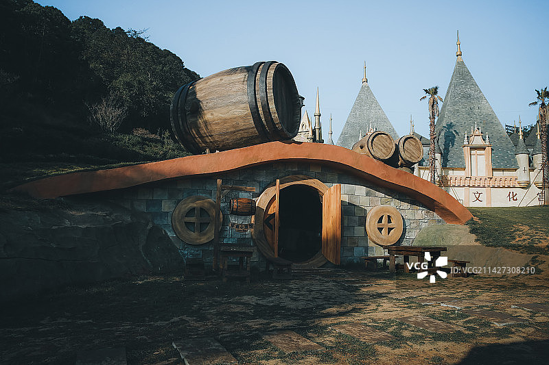 云南小人国建筑图片素材