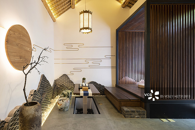 民宿房间内的装饰图片素材