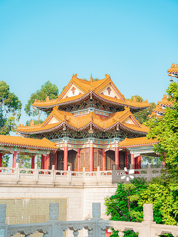 花都八景之一：圆玄道观图片素材