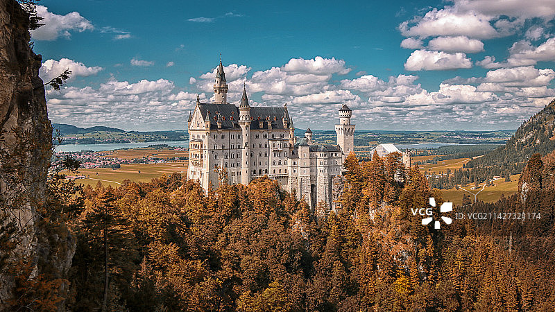 德国新天鹅堡图片素材