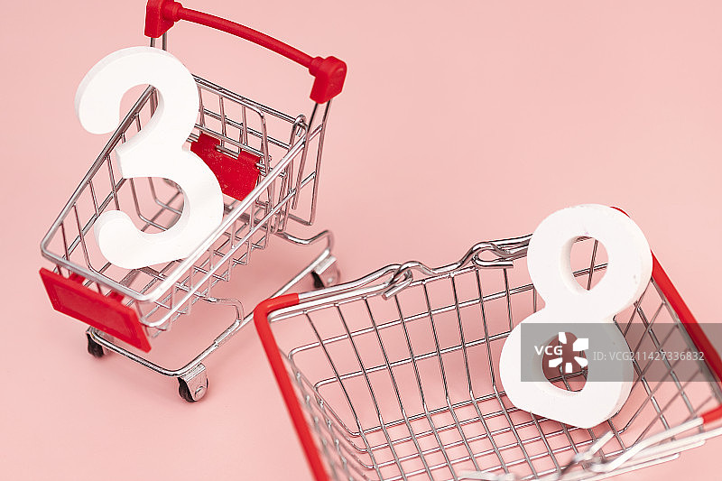 38女神节购物打折季图片素材