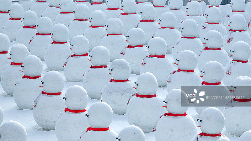 雪人军团图片素材