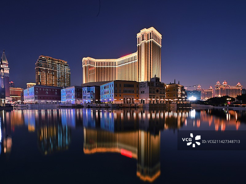 澳门掠影图片素材