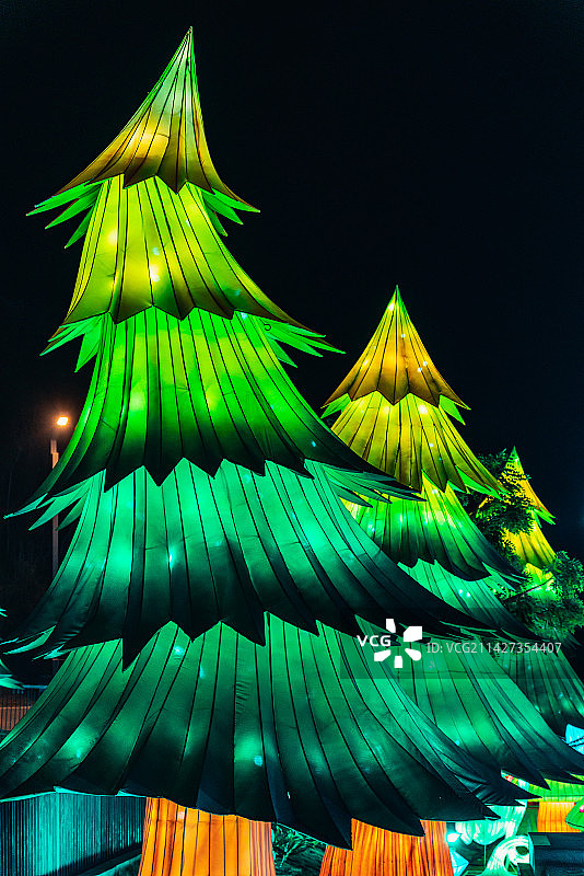 自贡灯会图片素材