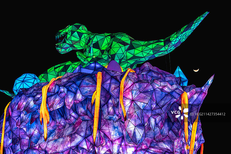 自贡灯会图片素材