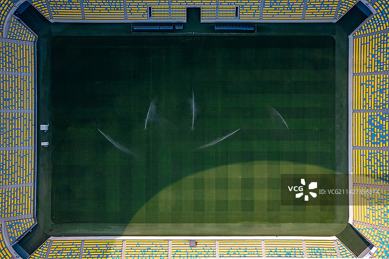 凤凰山体育馆航拍图片素材