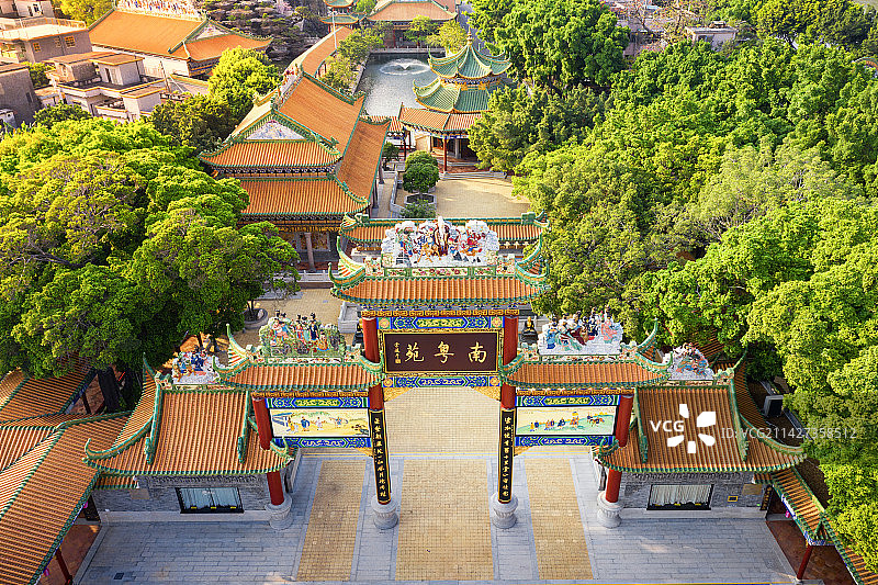 广州番禺南粤苑图片素材