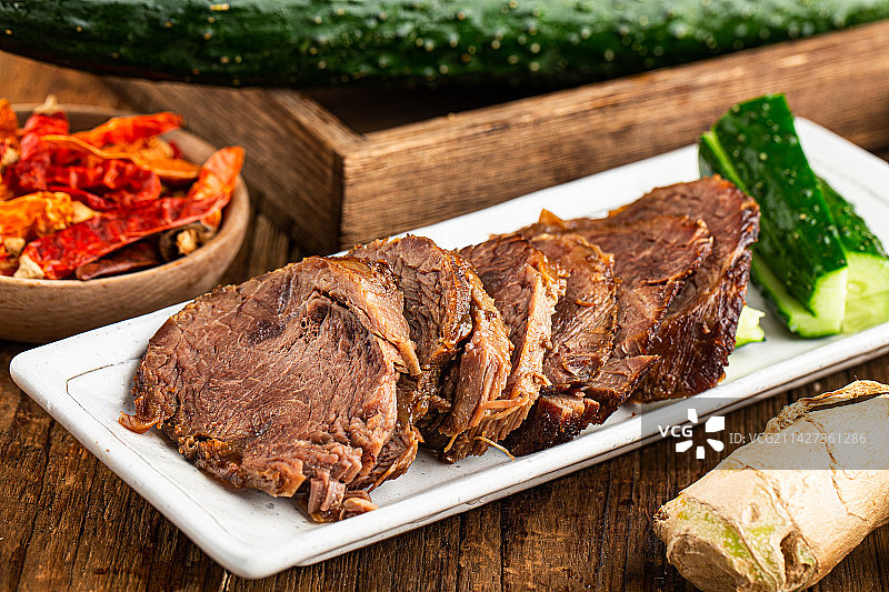 五香牛肉图片素材