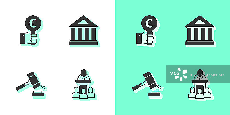 拍卖师手持拍卖槌图片素材