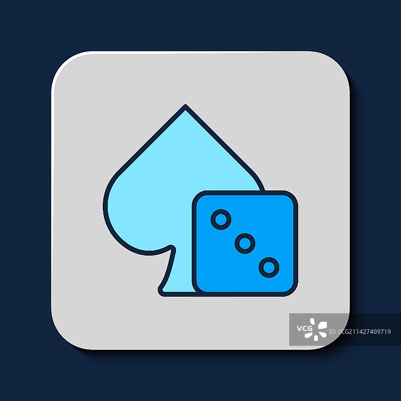 游戏骰子图标图片素材