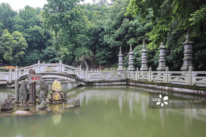 温州大罗山天柱寺图片素材