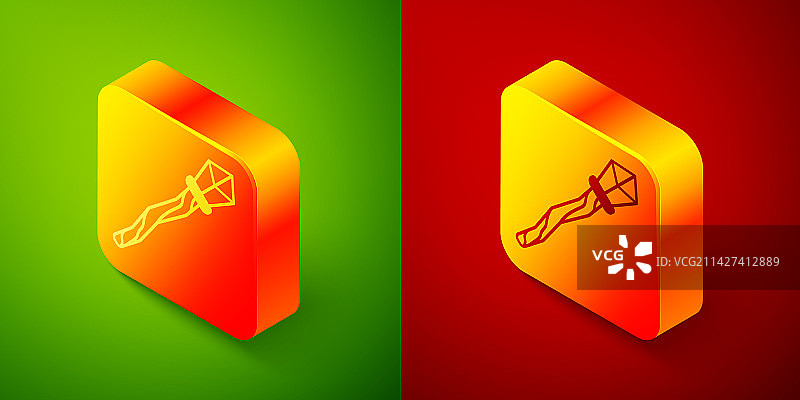 2.5D魔法杖图标图片素材