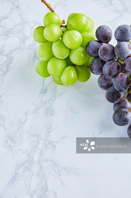 阳光玫瑰葡萄，新鲜水果图片素材