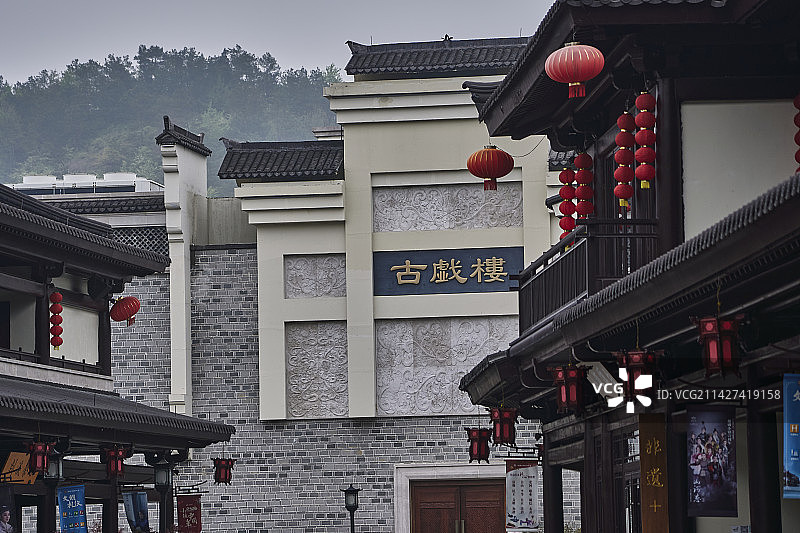 浙江绍兴嵊州越剧小镇图片素材
