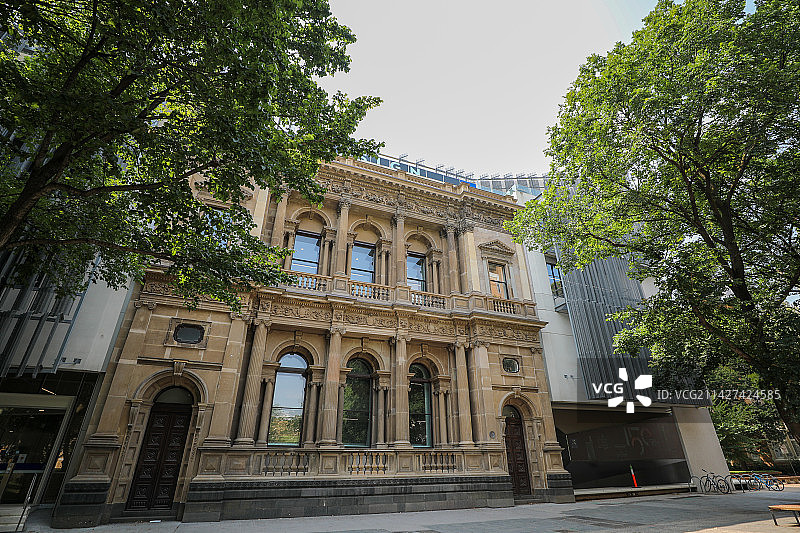 澳大利亚墨尔本大学建筑风光图片素材