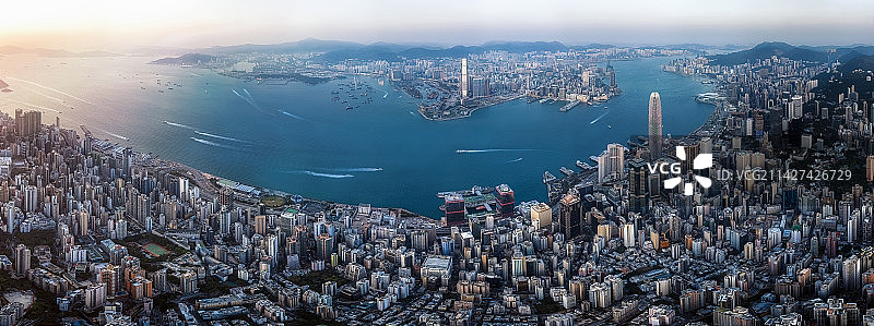 香港维港全貌图片素材
