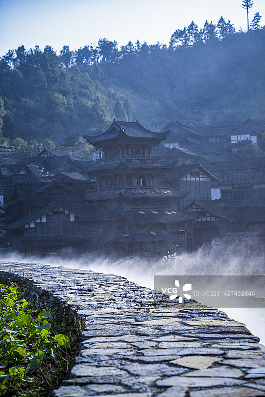 贵州遵义乌江寨图片素材
