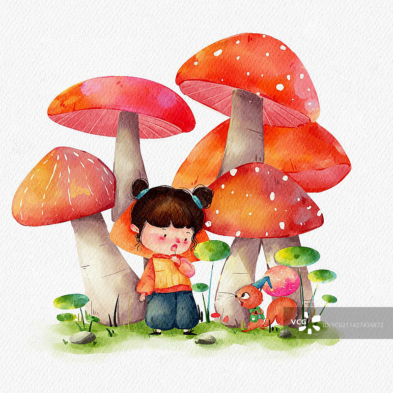 儿插 绘本插画图片素材