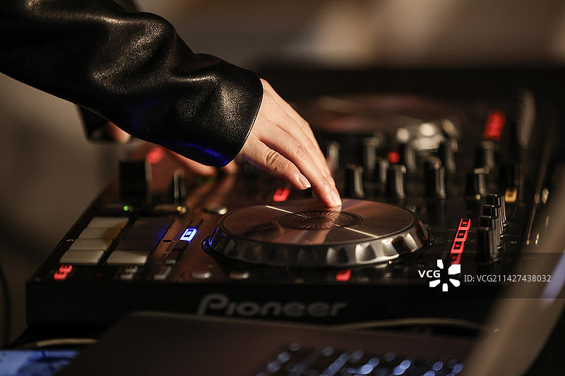 不规则手弹混音器图片素材