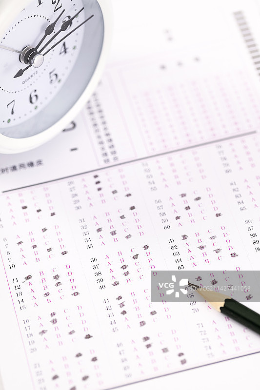 考试加油答题卡创意图片图片素材