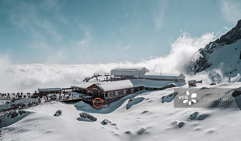 丽江玉龙雪山图片素材