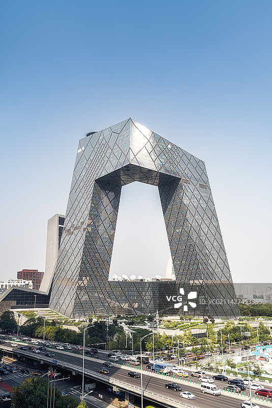 CCTV光华路总部图片素材