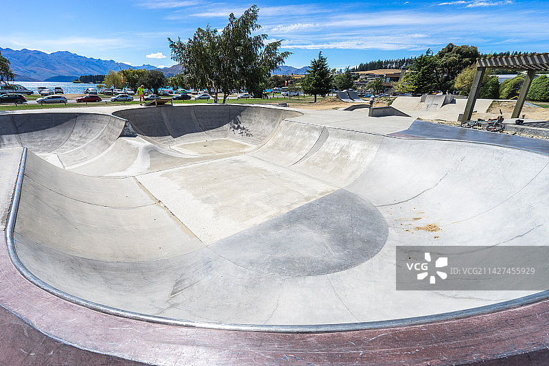 滑板运动场地图片素材