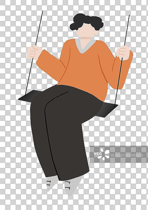 成年人荡秋千图片素材