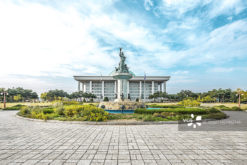 韩国国会议事堂图片素材