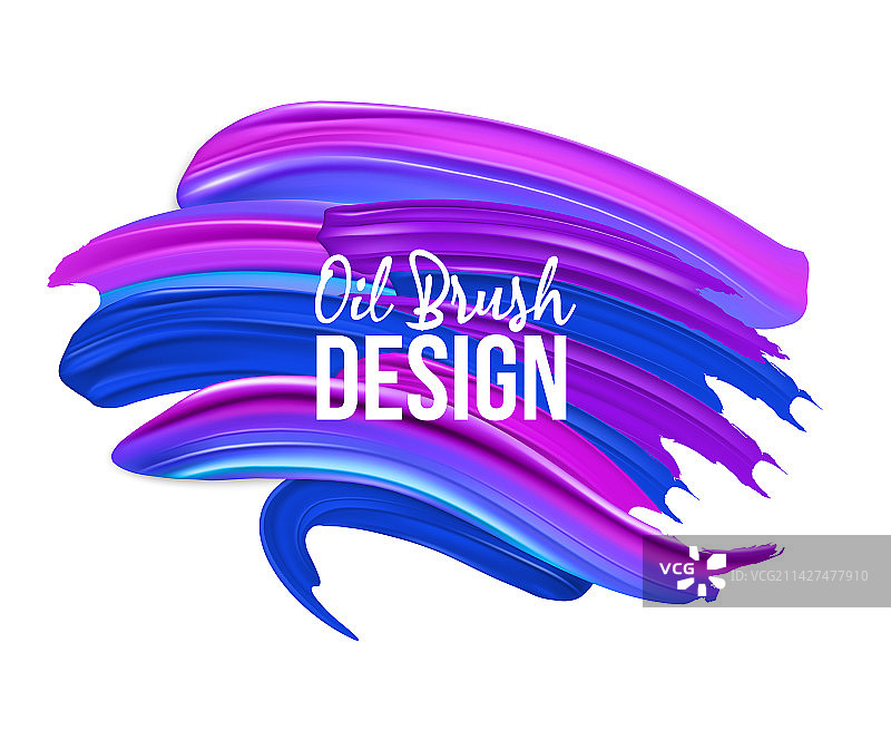 油画笔刷设计构图图片素材