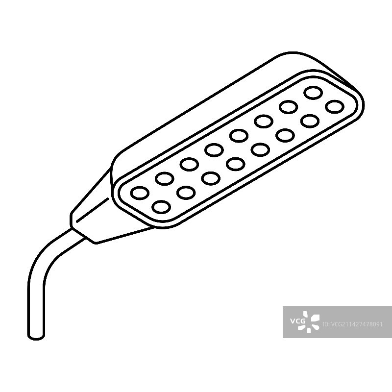 街道LED路灯图片素材