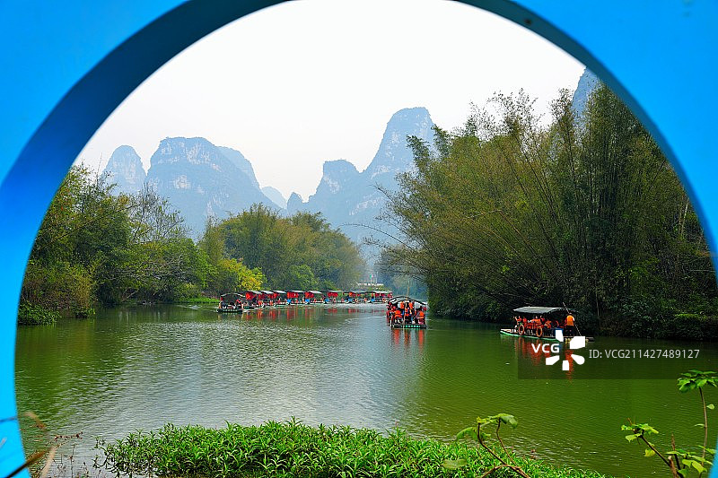 广西明仕田园图片素材