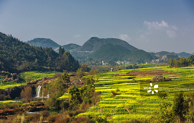 罗平九龙瀑布图片素材