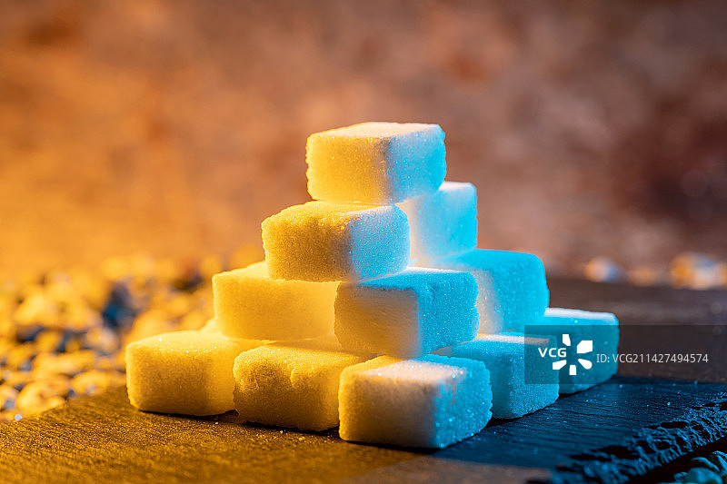 白色的方糖图片素材