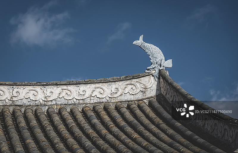 云南大理巍山古城图片素材