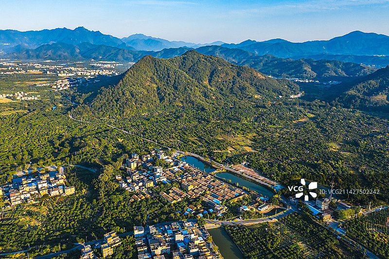 广州从化宣星村古建筑图片素材