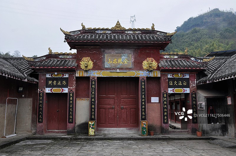 四川泸州金凤寺图片素材