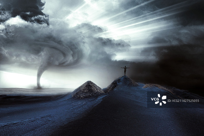 风暴来临图片素材