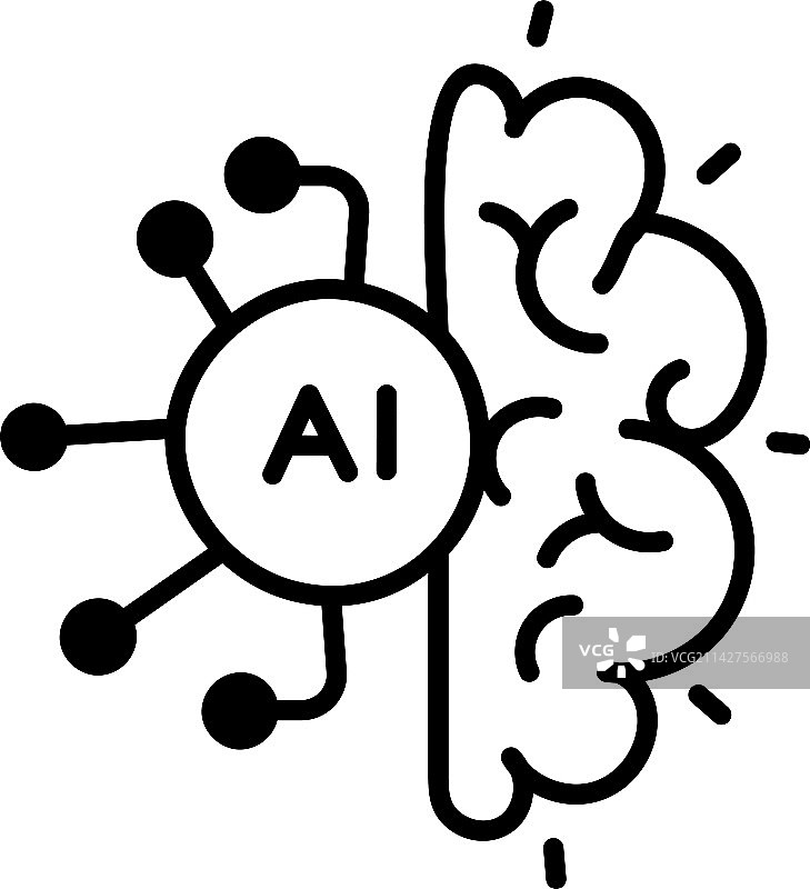 AI大脑图片素材