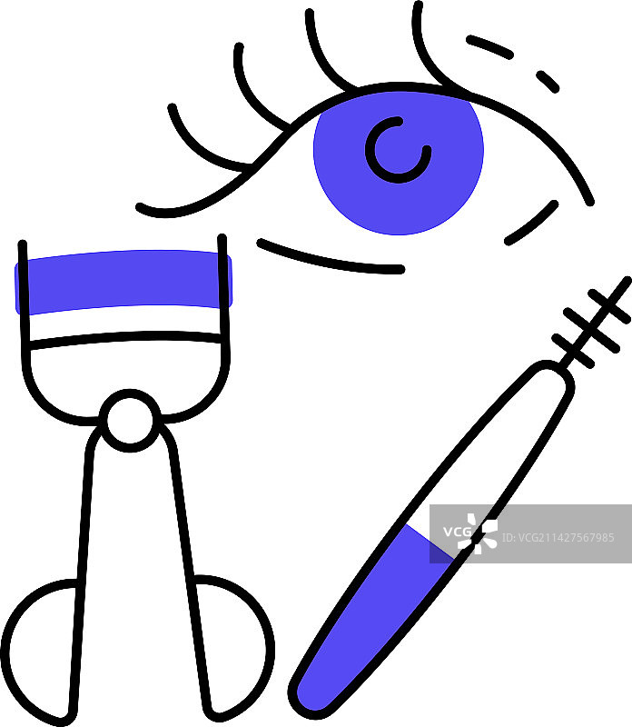 睫毛夹图片素材