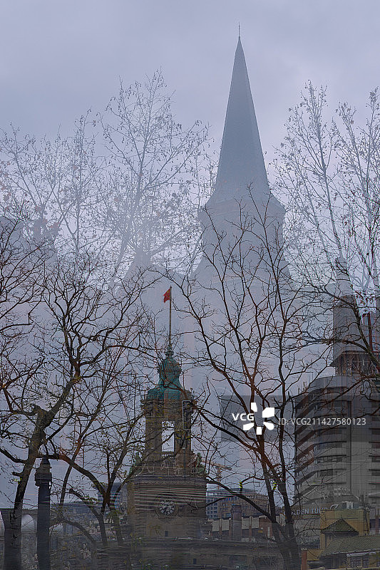 城市景观图片素材