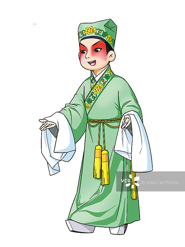 粤剧男图片素材