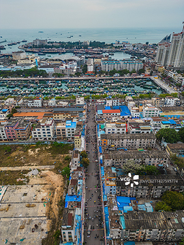 广西北海侨港风情街图片素材