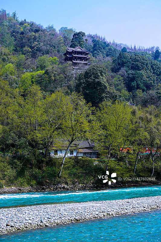 都江堰风光图片素材