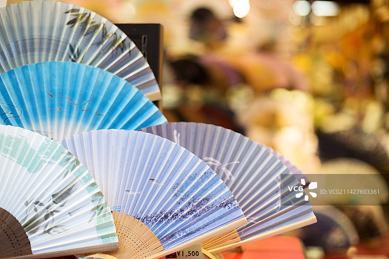 传统扇子图片素材