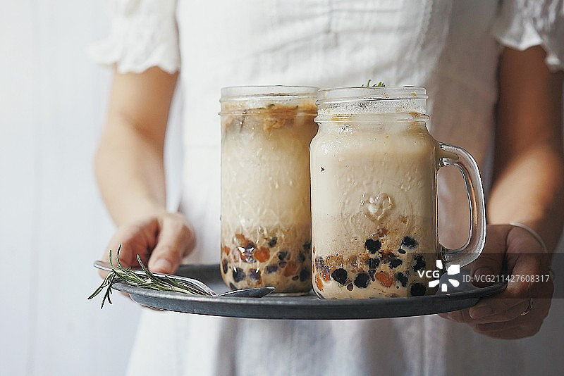 绿豆沙珍珠奶茶图片素材