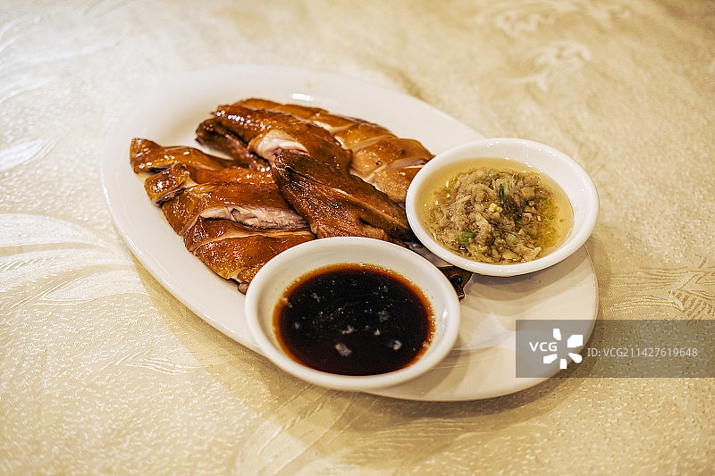 豉油鸡白切鸡图片素材
