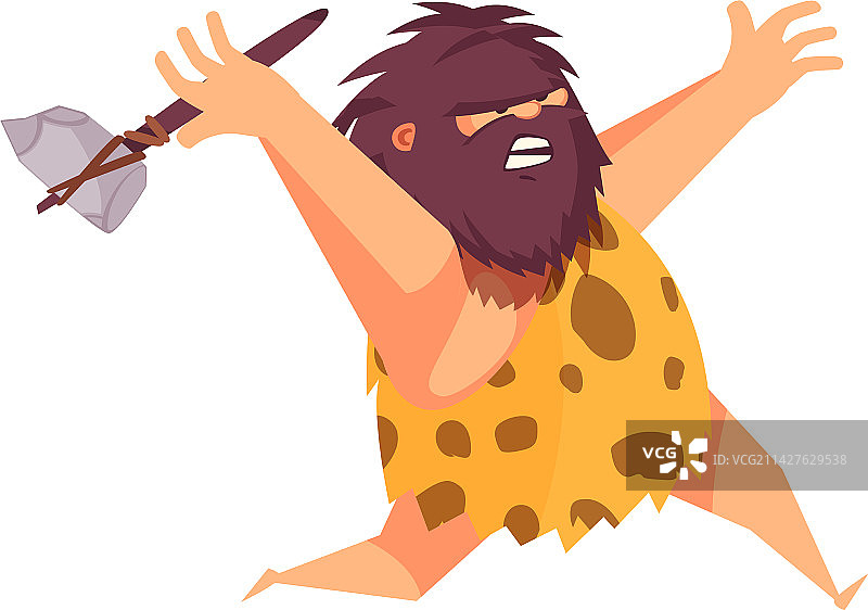 原始人锤子组合图片素材